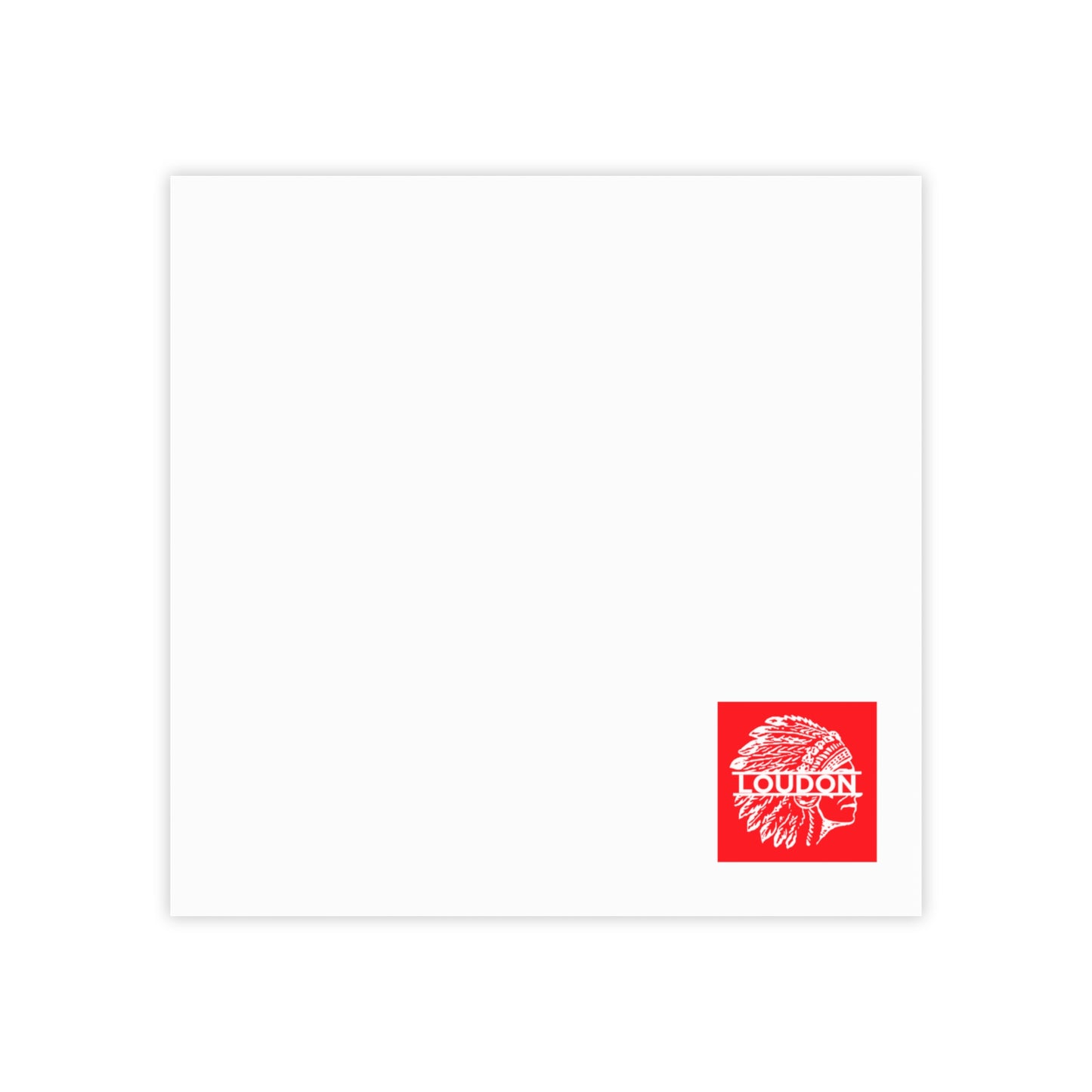 Loudon Redskins Post-it® Note Pads